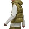 Y-3 Tie-Dye Pattern Hooded Sleeveless Vest Men Vests Olive IP7940