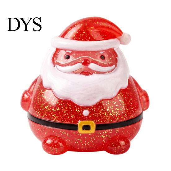 Fun Holiday Sensory Play Santa Claus Squeeze Toy, Slow Rising Maltose Stress Relief Fidget with Toys for Kids Glitter, Soft TPR Christmas Party Pinch