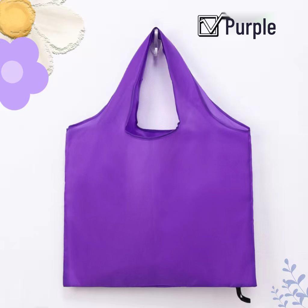 Portable Eco-Friendly Foldable 210T Polyester Grocery Tote Bag