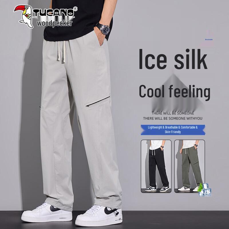 TUCANO Men's Ice Silk Casual Pants