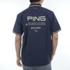 Ping Apparel Herren Kurzarm-Poloshirt (Feuchtigkeitsableitend, Schnelltrocknend) / Golf / 621-5160301 120_Navy L
