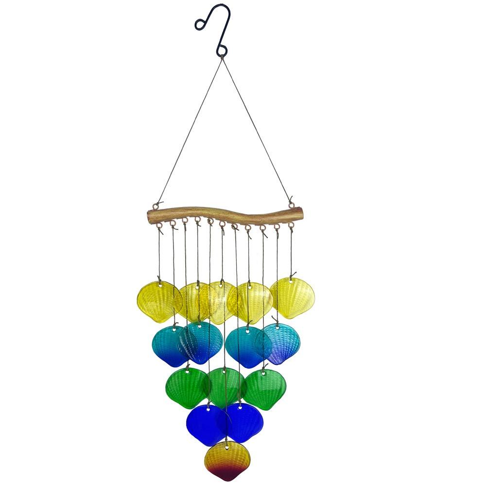 Colorful Wind Chime Iron Art Light Collection Pendant Crafts Sun Catcher  Windows