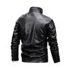 Wind-Resistant Leather Jacket Autumn Winter Plush Parkas Comfortable Thickened Warm High Quality Men Clothing Roupas Masculinas