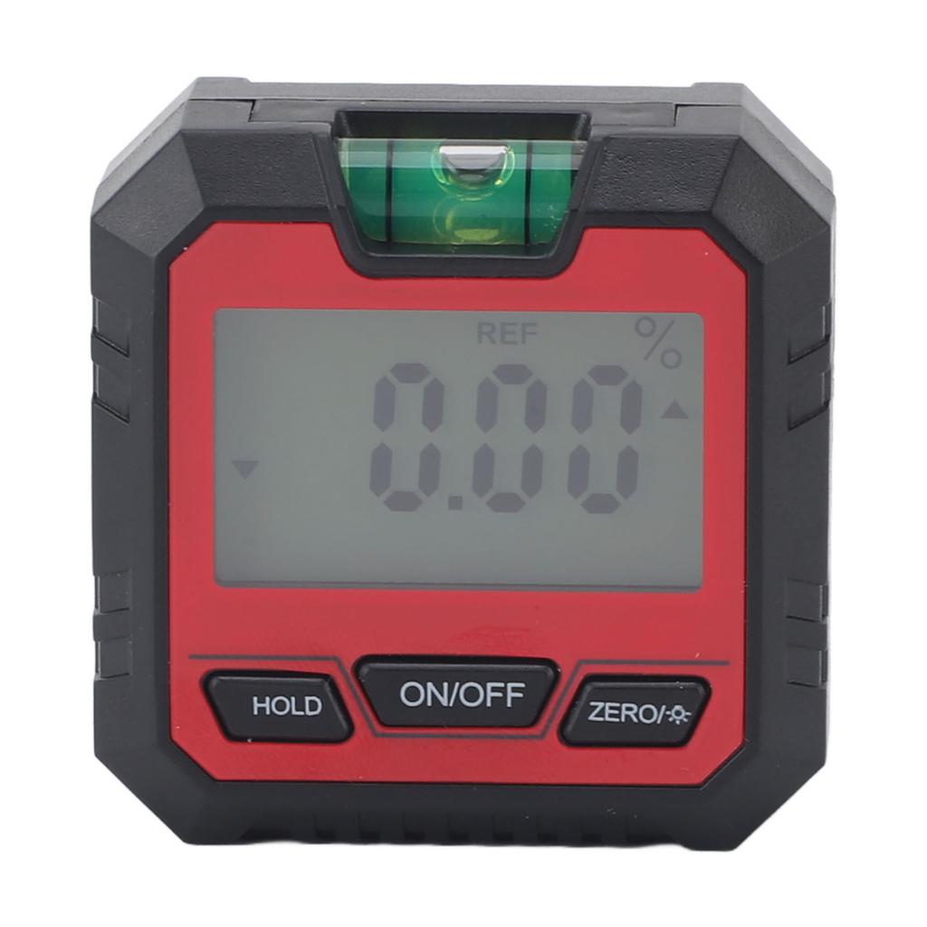 Digital Angle Finder with Backlight Accurate Measurement Portable Durable Construction for Engineering Decoration
