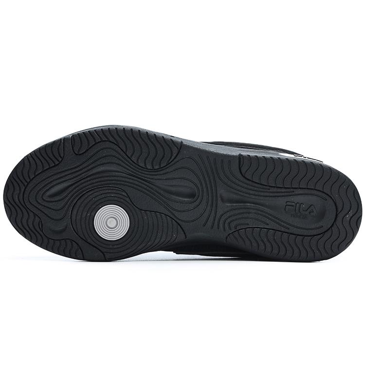 New FILA MIX Low Top Skateboard Shoes Men's Black F12M314203FBK