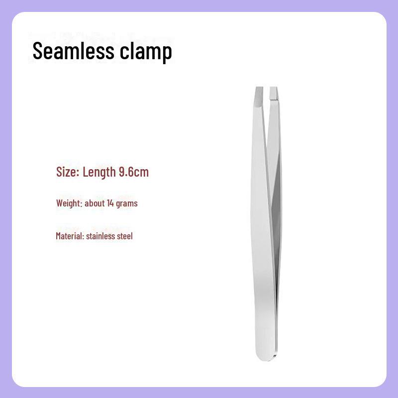 Stainless Steel Small Tweezers: Eyebrow and Beard Plucking Tool