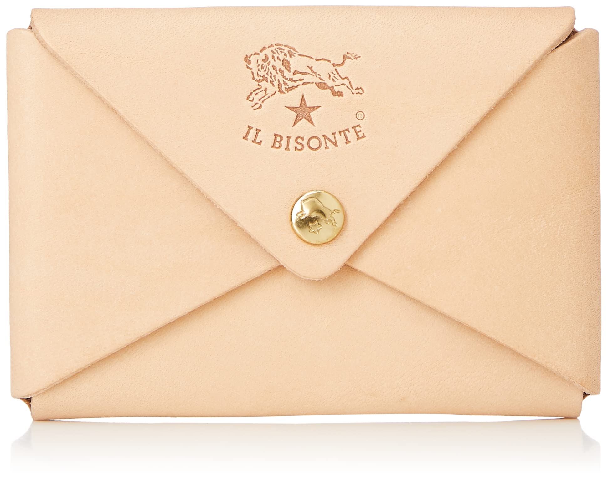 Визитница Il Bisonte SCC031 (ранее C0854) Женская, натуральная, один размер [Б/У]