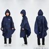 Poncho Rain Poncho for Kids 05002313 Navy 140cm [Outdoor Products]