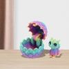 Ovo de Dragão Impresso em 3D com Dragão Dentro Ovo de Dragão Misterioso Brinquedo Fidget Colecionável de Fantasia Presentes para Recheio de Cesta de Páscoa Decoração para Casa e Escritório