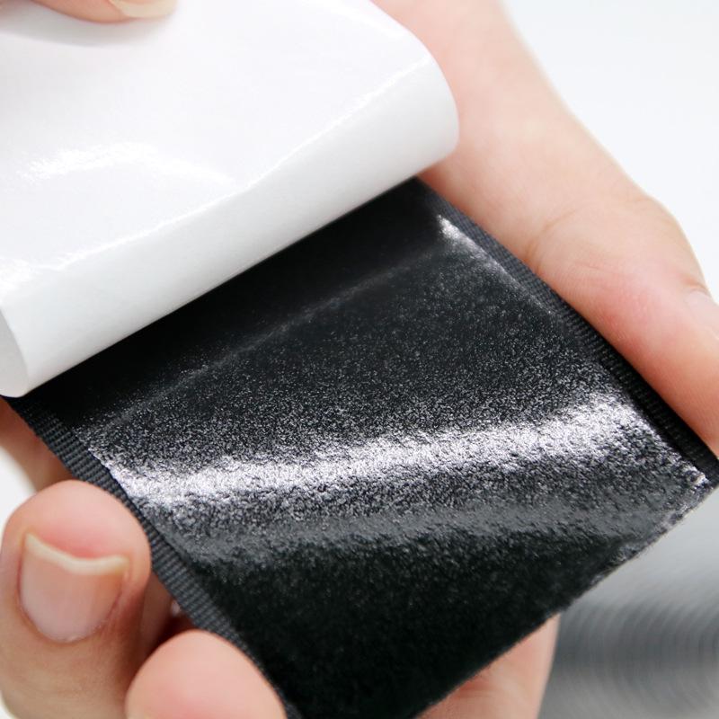 Strong Adhesive Double-Sided Magic Tape with Hook & Loop for Curtains, Screens, and Foot Pads