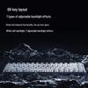 LOFREE Transparent 1% Dual-Mode Wireless Mechanical Keyboard