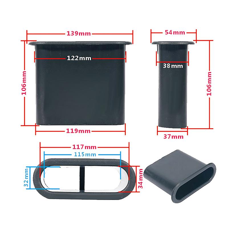 Speaker Port Tube Bass Vent Ventilation Inverted Tube Subwoofer Woofer Reduces Unwanted Noiseaudio Repair Accessory