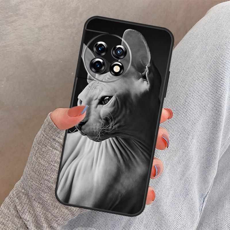 

Sphynx Sphinx Cat Cover For OnePlus Nord 4 CE 2 3 Lite N30 N20 N10 OnePlus 13 12 11 10 Pro 8T 10T 12R 13R Case OnePlus Nord CE4Lite