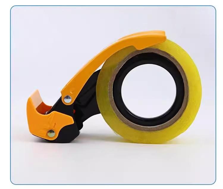 Transparent Metal Tape Dispenser - Adhesive Sealing Machine