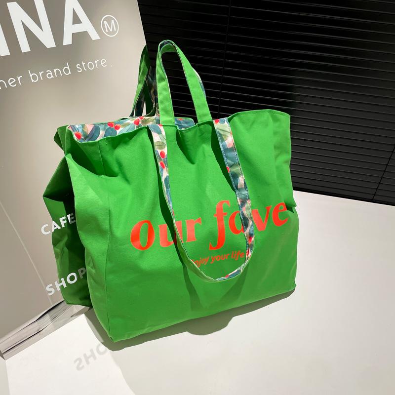 2025 spring and summer new tote bag foreign style casual fashion trend niche design personality simple shoulder messenger bag