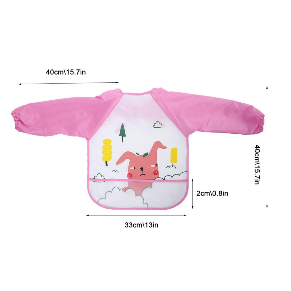 Baby Bibs Infant Cloths Long Sleeve Waterproof