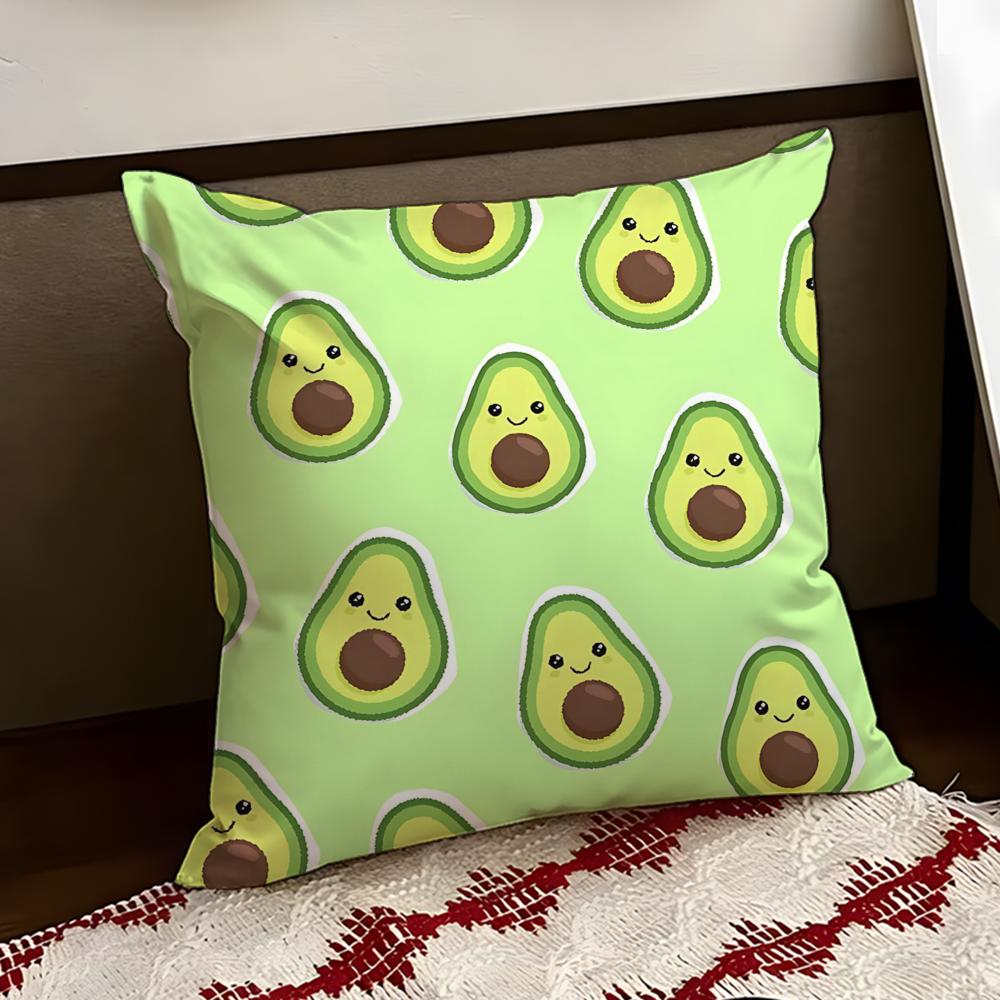 Buttery avocado Cushion Cover Reversible Soft Durable Pillow Cover Home  Car MultiScene Use for Daily Comfort