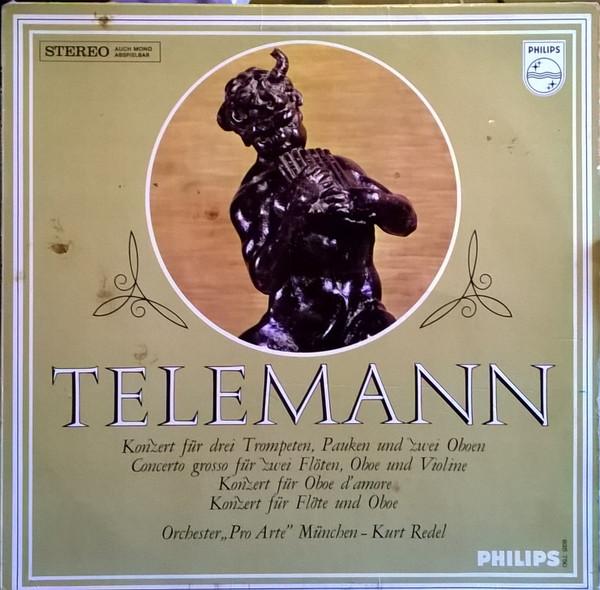 

LP Record ORCHESTRE PRO ARTE DE MUNICH KURT Telemann 4 Konzerte 835750DXY Philips Netherland Classical Used