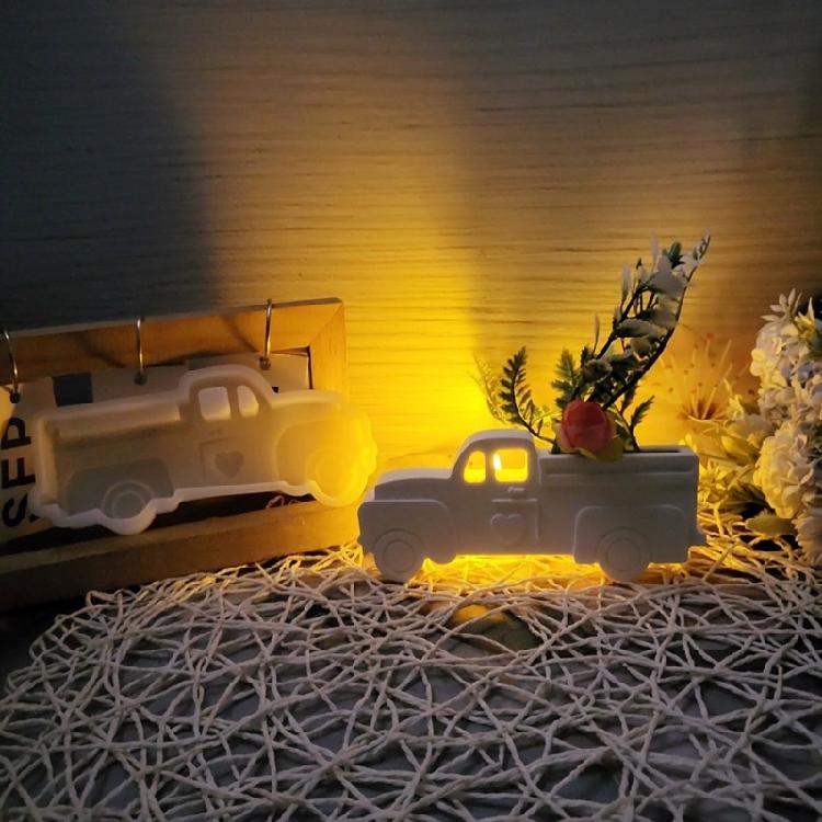 Artistic Silicone Mold Hand-Making Supplies for Truck Collectors Crafting Hone Decorations for Showcases and Gifting