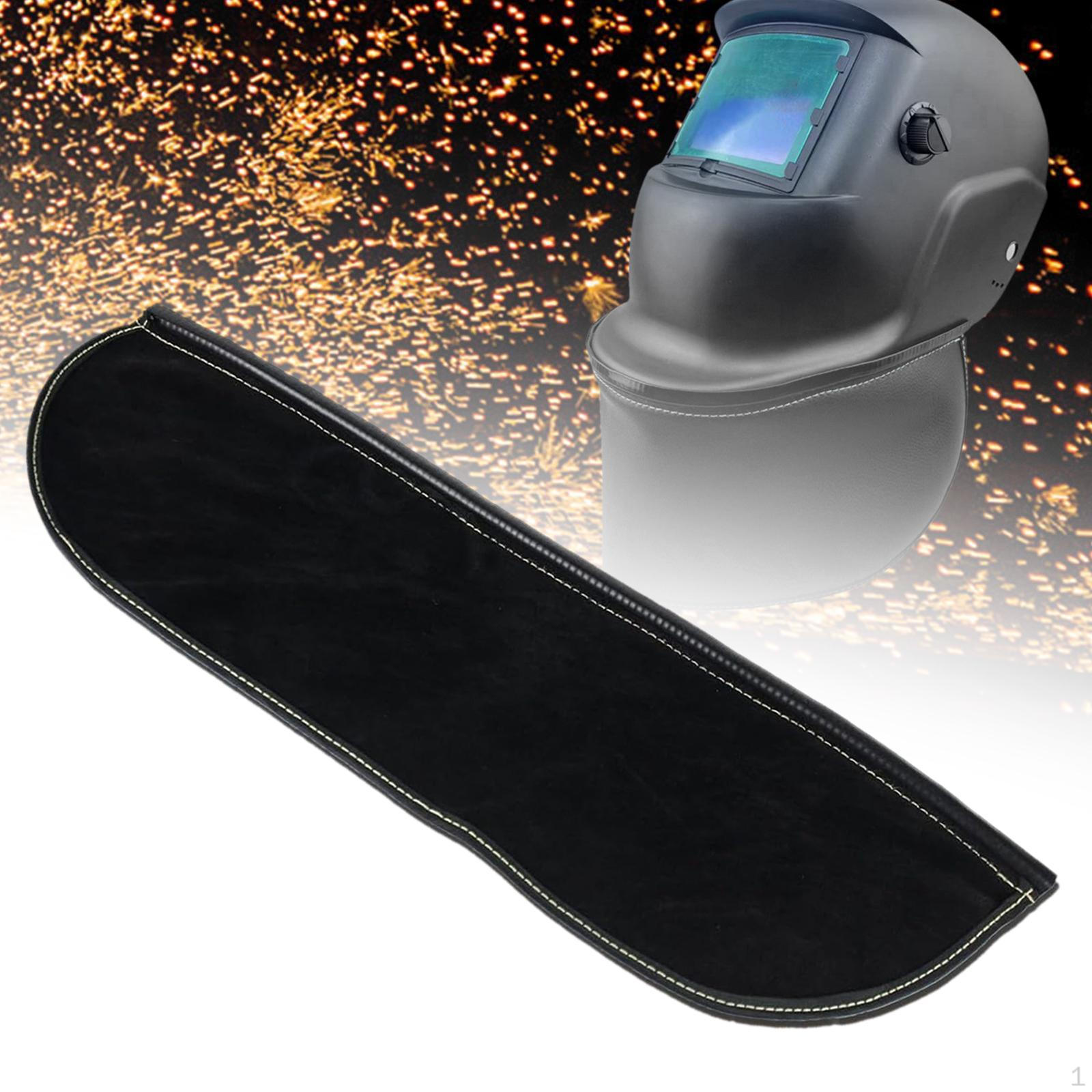 

Нагрудник для защиты горла, сварочный капюшон, аксессуар для большинства шлемов чёрный