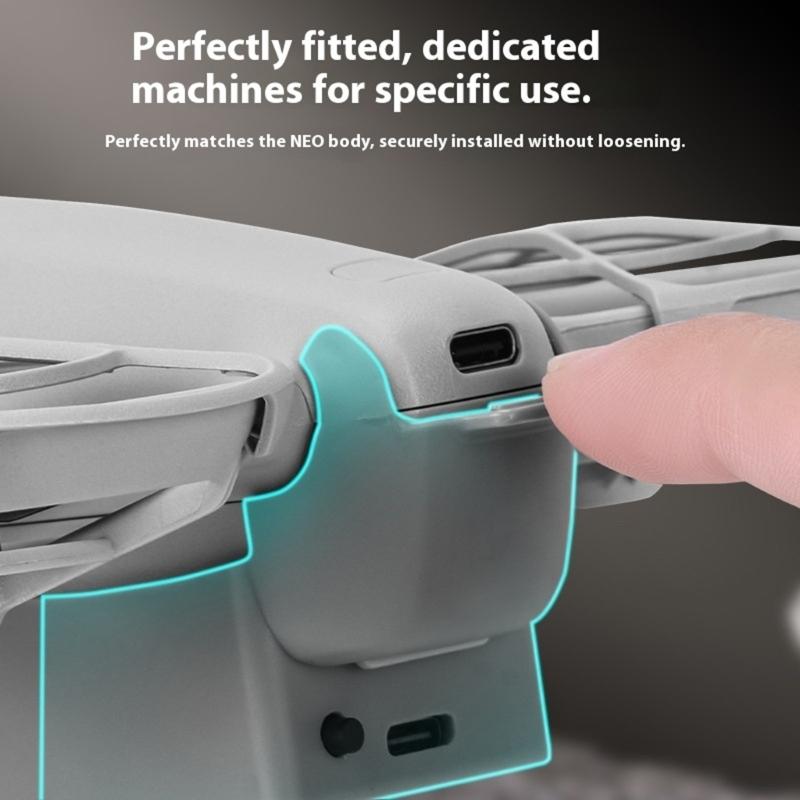 Elevateds Drones Landing Gear With Builts In LED Light For Drones Enhances Safety Obstacle Clearance During Night Flight