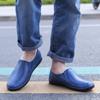 Spring and Autumn Low-top Men's Rain Shoes Beef Tendon Sole Short Tube Shallow Mouth Work Waterproof Shoes Non-slip Chef Kitchen Shoes Fishing Shoes