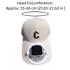 Portable Solar Powered Fan Baseball Cap Adjustable 300mA Rechargeable Fan Hat Long-lasting Versatile Cooling Mesh Peaked Cap