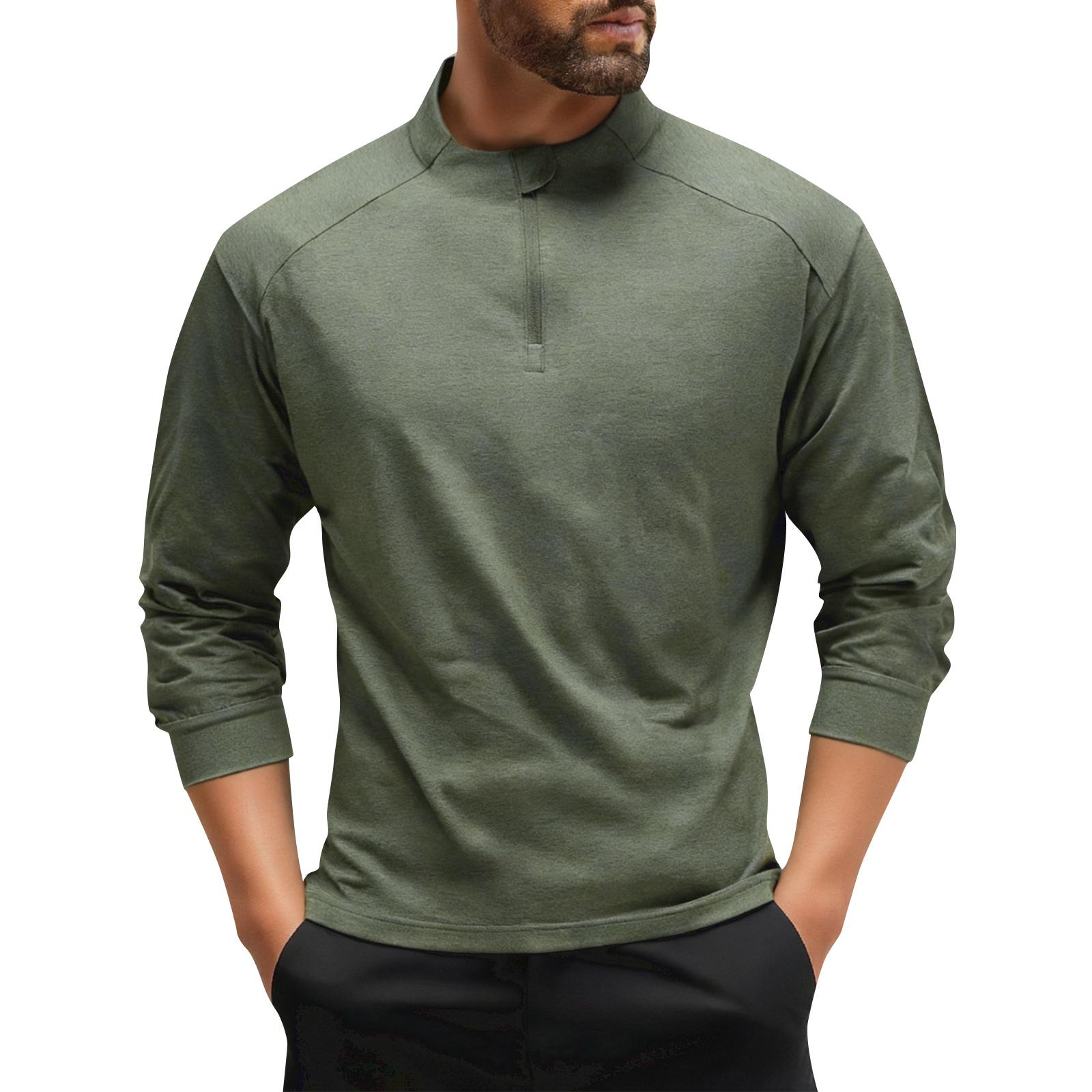 

Men s Color Outdoor Half Zip Sports Fitness Running Training Cycling Top XXL