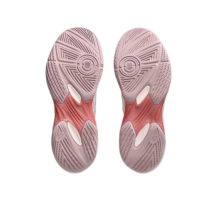 Asics Gel-Rocket 12 Lace-Up Round Toe Thick Sole Shock Absorbing Breathable Low-Top Volleyball Shoes Women sneaker 1072A119-700