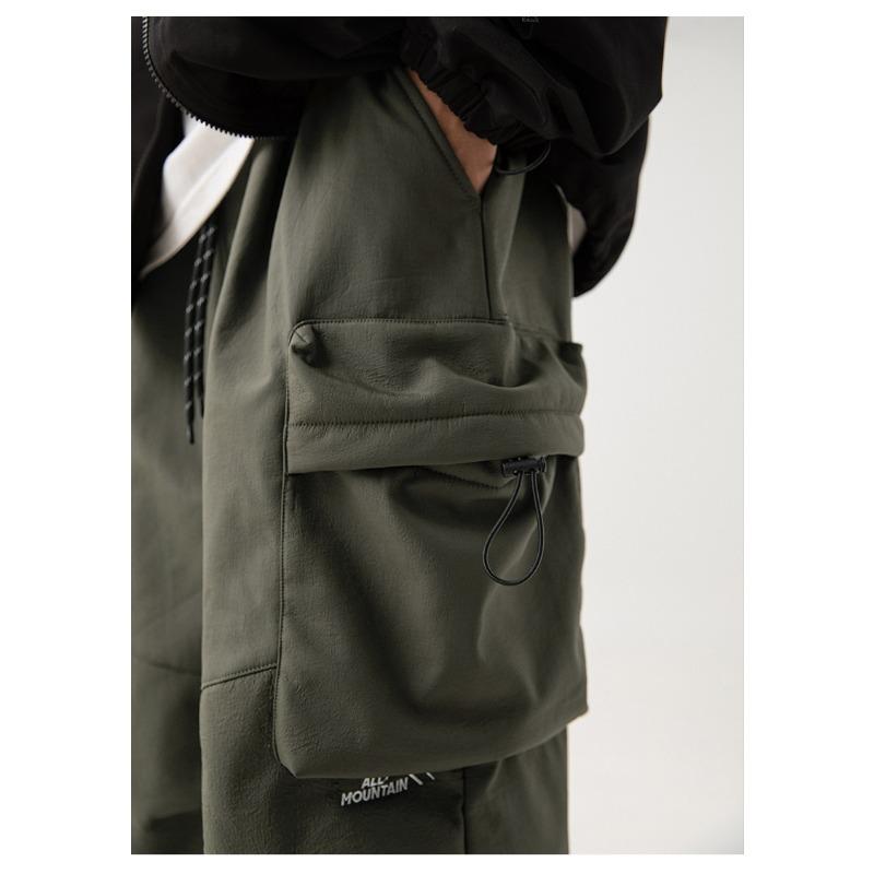 Herren Locker Fleecegefüttert Outdoor Wasserdicht Fallschirmjäger Freizeit Lange Hosen