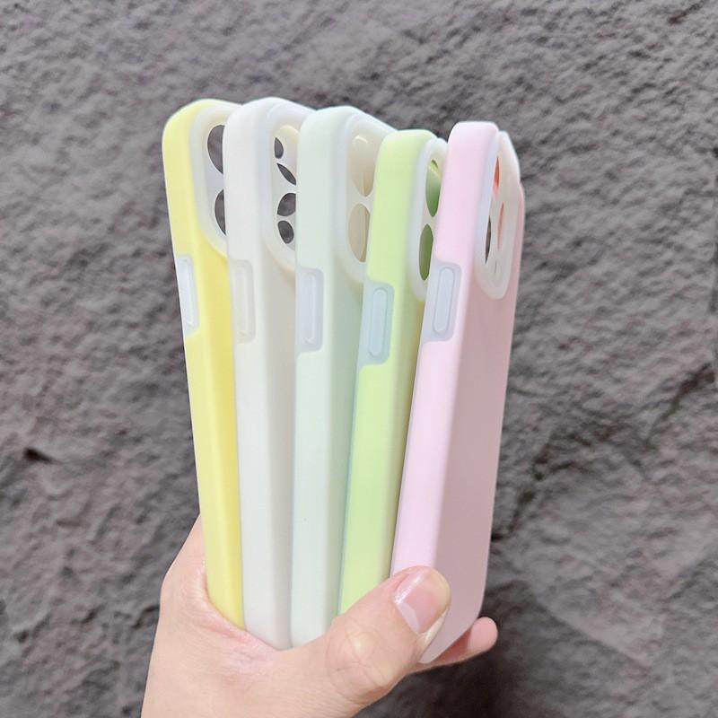Liquid Silicone Phone Case IPhone 16 Pro Max 15 With Precise Cutouts Shockproof Candy Color Soft TPU Cover