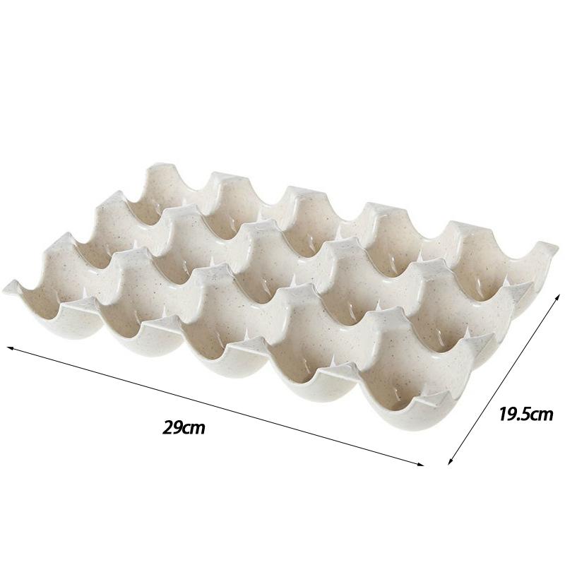 Egg Storage Rack Multi Layer Kitchen Organizer Easy Clean Egg Tray for Home Refrigerator Use