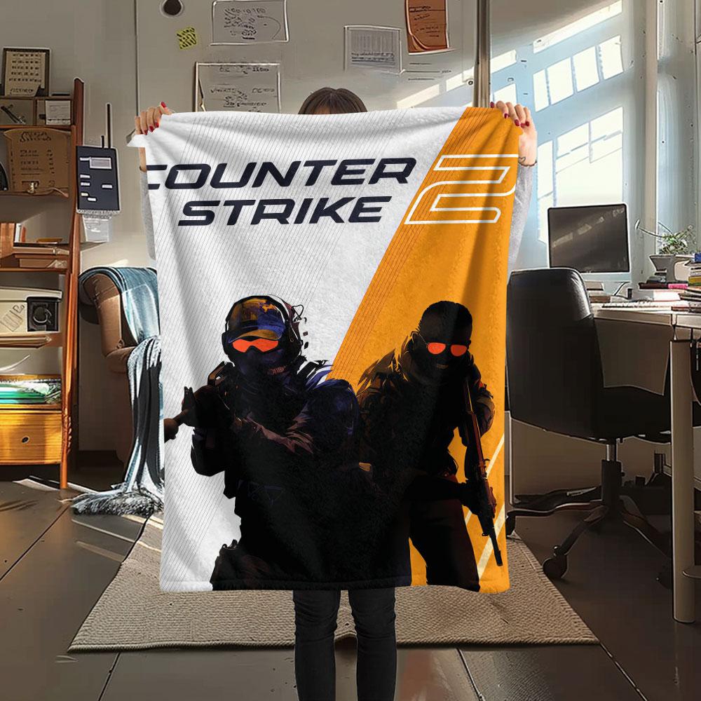 csgo2 POSTER Blanket, High quality Comfortable for All Seasons, Home Decor, Warmth and Comfort