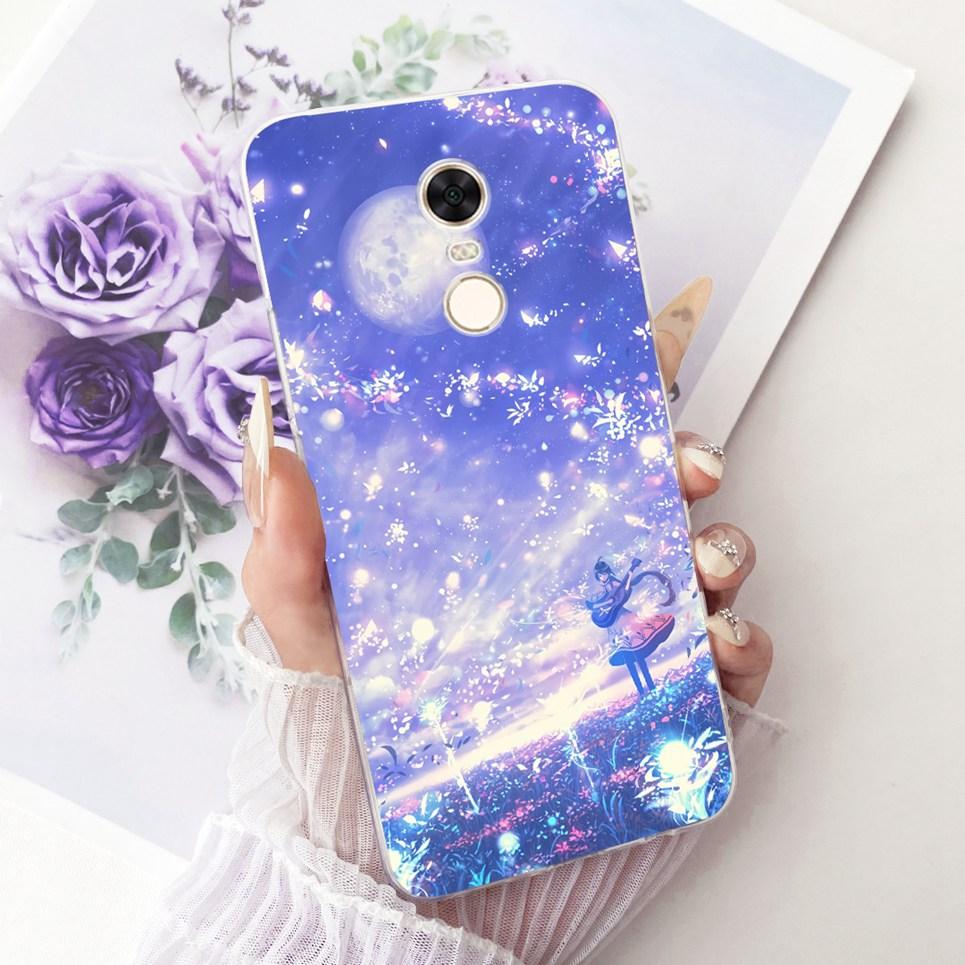 For Xiaomi Redmi 5 Plus 5Plus Redmi5 Phone Case Chinese Dragon Cute Cat Cartoon Pattern Casing Soft Clear Silicone Back Cover
