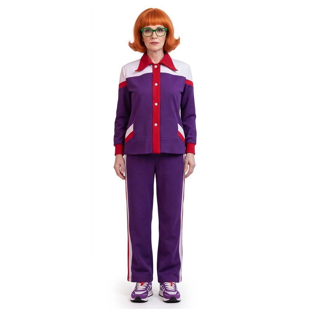 Halloween Disco Oblek Kostým Teta Gladys Cosplay Retro Outfit pro Ženy