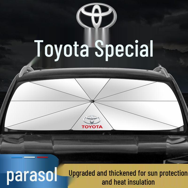 

Солнцезащитный козырек Toyota для Camry, Corolla, Levin, Vios, RAV4 на лобовое стекло Small Thickened Titanium Silver Sunshade 125*65cm