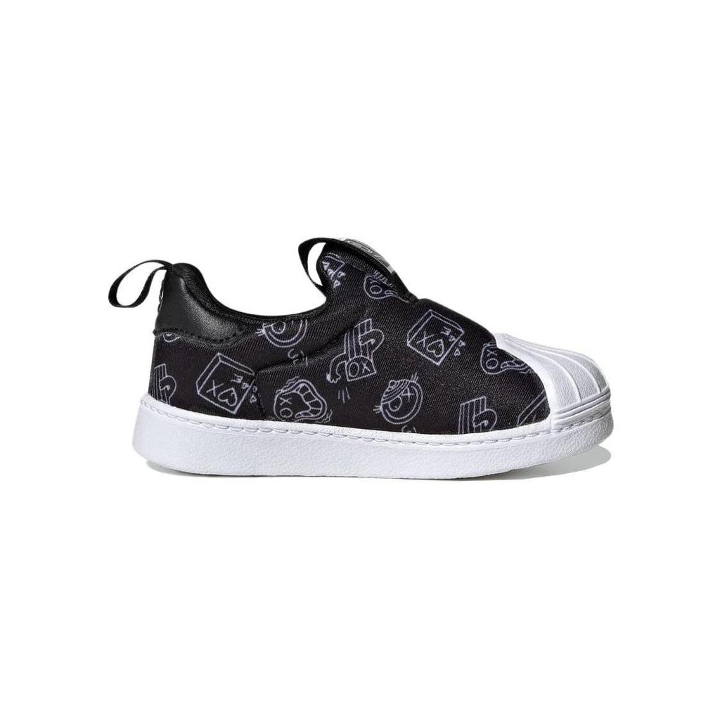 André Saraiva x adidas Superstar 360 I Playful Graffiti Baby Sneakers Black Core-Black Cloud-White HQ4099