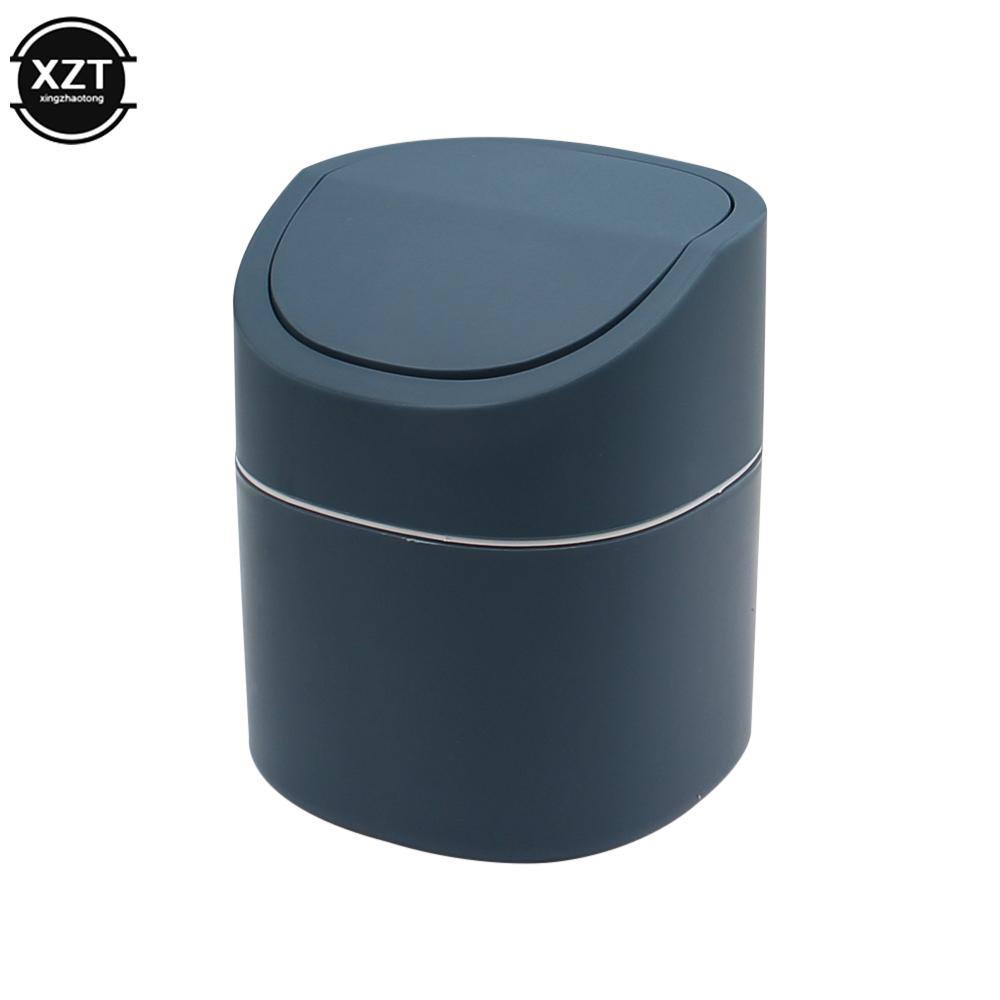 Cute Mini Small Waste Bins Desktop Garbage Basket Home Table Plastic Trash Can Office Supplies Dustbins Sundries Barrel Box