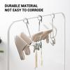 Rotating Shoe Rack Double Hook Shoe Drying Rack Household Shoe Drying Rack