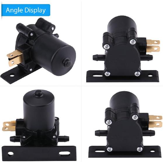 Windshield Washer Motor Pump, Keenso SI-AT23011 12V Universal Windshield Washer Pump for Car Van Bus Truck