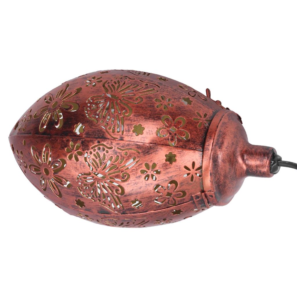 Solarlaterne IP65 Wasserdicht Kunststoff Eisen Material Hängendes Design Insektenmuster Gartenleuchten für Außen