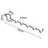 No Drill Railing Drying Rack Wave Shaped Clothes Storage Holder  Window Railing Use