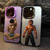 B-Baki Hanma Phone Case For iPhone 17,16,15,14,13,12,11,Pro Max,Plus Candy Silver Cover