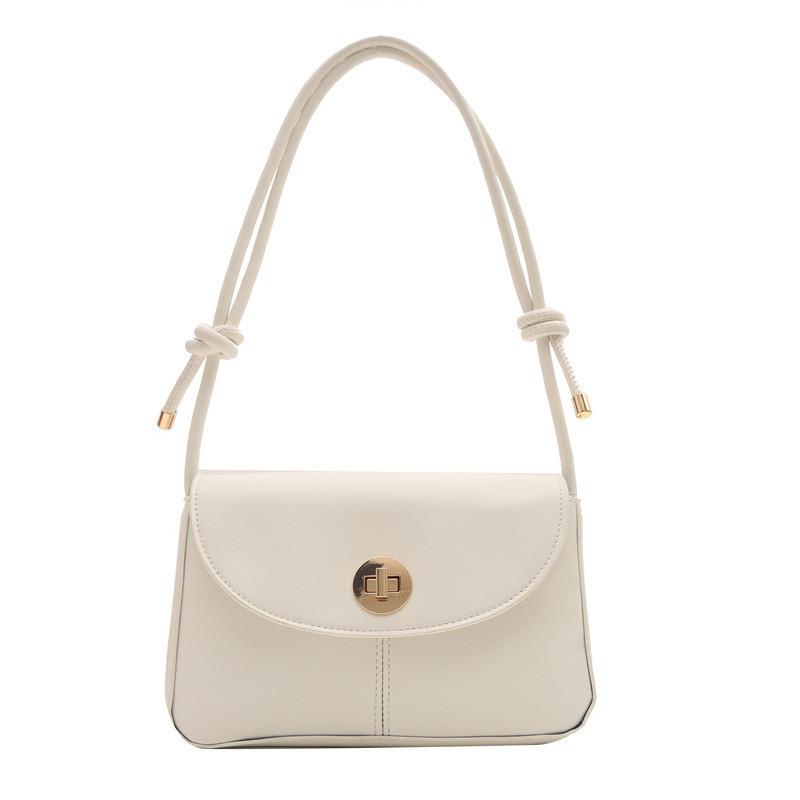 Fashionable Minimalist Solid Color Handheld Small Square Bag For Trendy Commuting