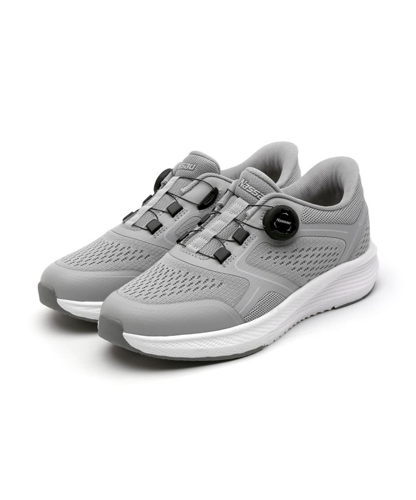 Nassau Baroin Dial Cane Sneakers (Grey)
