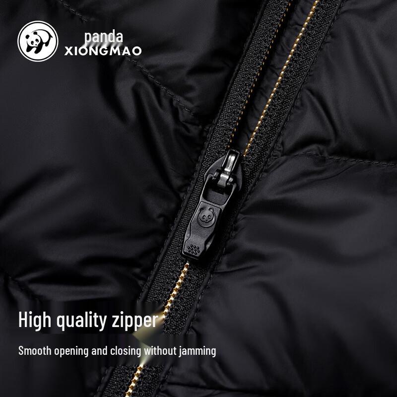 Women's Panda Camel Series Lightweight Stand-Collar Down Jacket