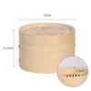 TAKEMI Bamboo Set of 2 and 1 Commercial Chinese Kitchen Steamer, Lid, 21cm, Steamer, Steamer, Steamer, Use, Steamer, Steamer, Steamer, Cookware,