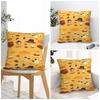 Thanksgiving Day Pillow Cover Retro Trendy Pillow Case For Living Room Chair Cushion Cover Soft Pattern Pillowcases Gift