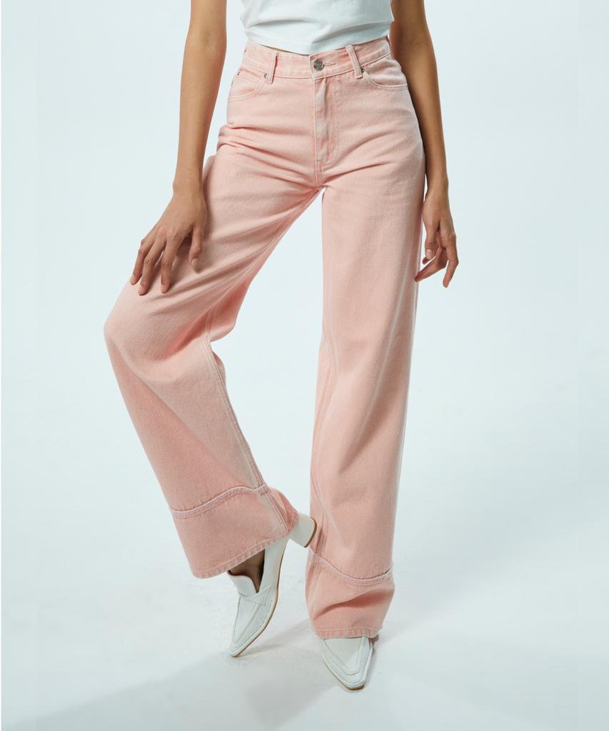JINBARBIE Roll-Up Pants Peach