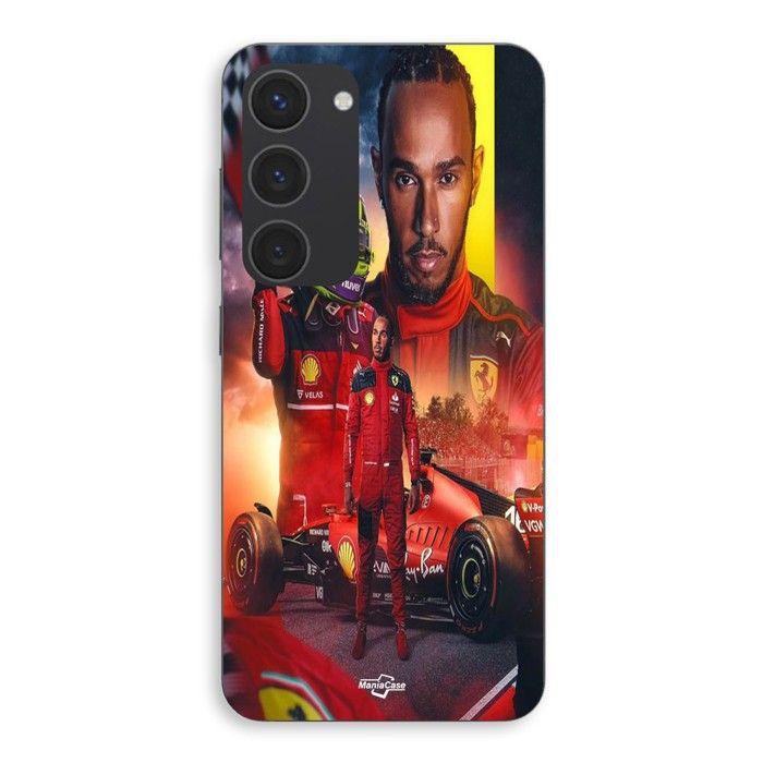 Coque de téléphone - MANIACASE - Samsung Galaxy S23 Plus - Silicone - Souple - Scuderia Ferrari F1